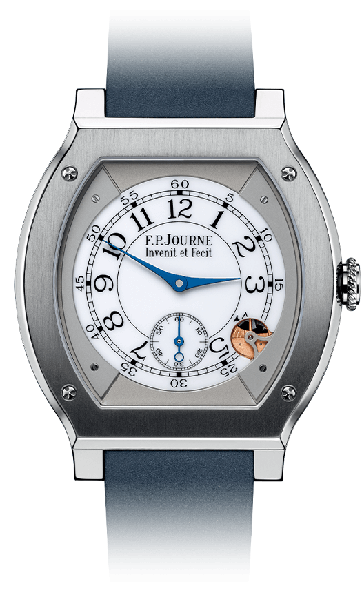 F.P.Journe Elegante 48mm Titalyt Orange Rubber Strap – Wrist Aficionado